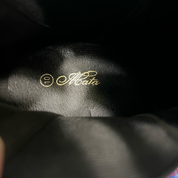 Chunky black boots croc size 10 - Picture 6 of 7